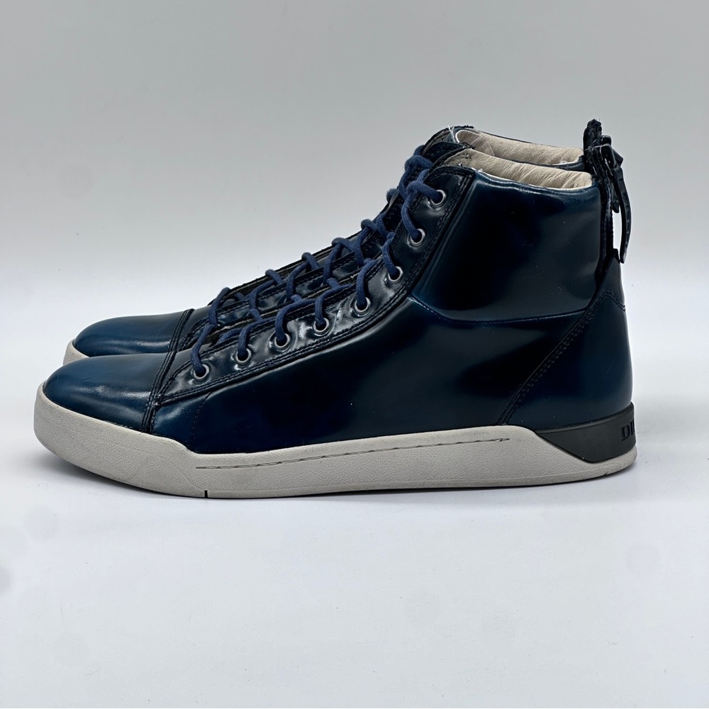 Diesel Diamond Hi-Top Leather Shoes. Size 12 - Picture 4 of 10